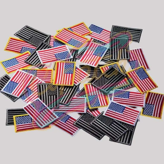 10 pcs United States of America Flag Patch - Clpatch