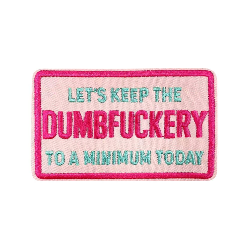 Patches Funny Words 10 Pcs Preppy Style Set