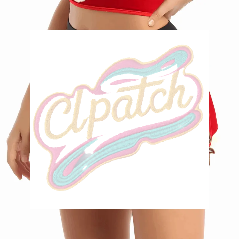 Christmas bow sequins embroidery DIY patches - Clpatch