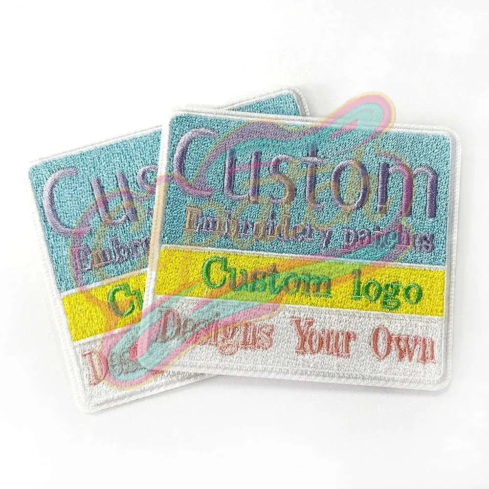 Custom embroidered patch (≥ 101 pcs) - Clpatch