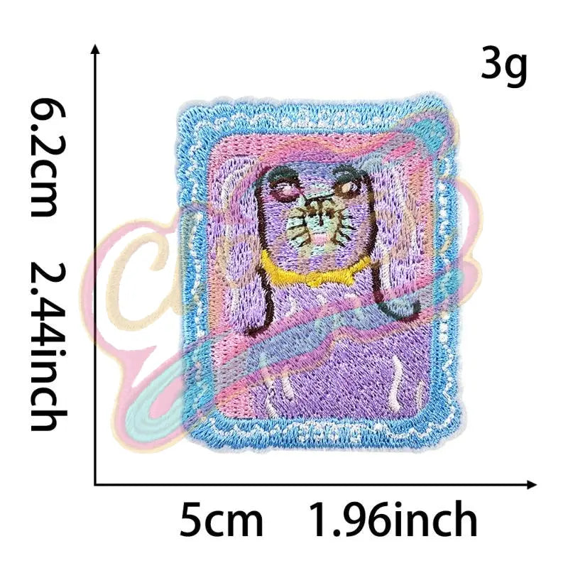 Cute California summer embroidery patch for bag/cloth - Clpatch