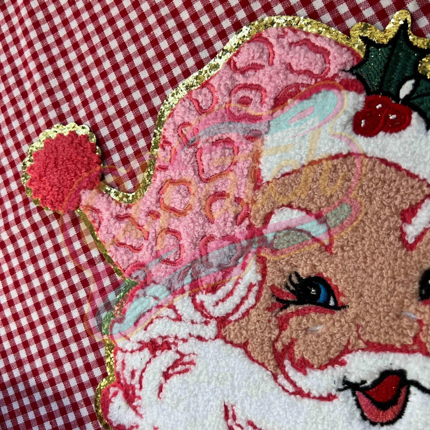 Father Christmas/Santa embroidery patches - Clpatch