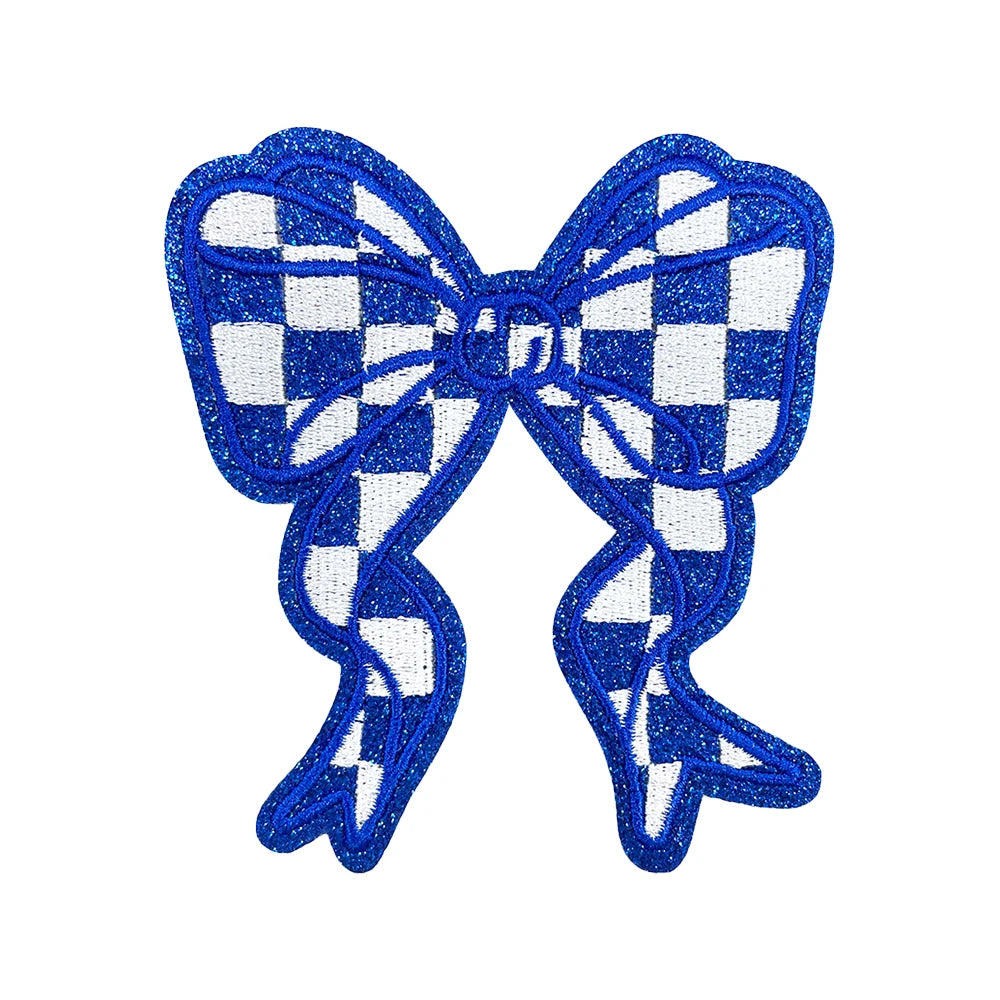 9.5CM Colorful Bow Iron-on patch