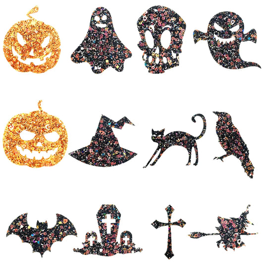 Season Ghost Patches Iron on Halloween Ghost