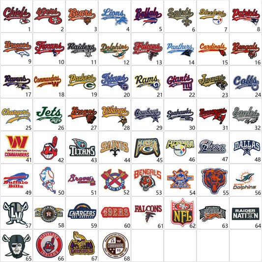 10pcs bulk Wholesale patch Iron-On Patches Sports Applique Patches - Clpatch