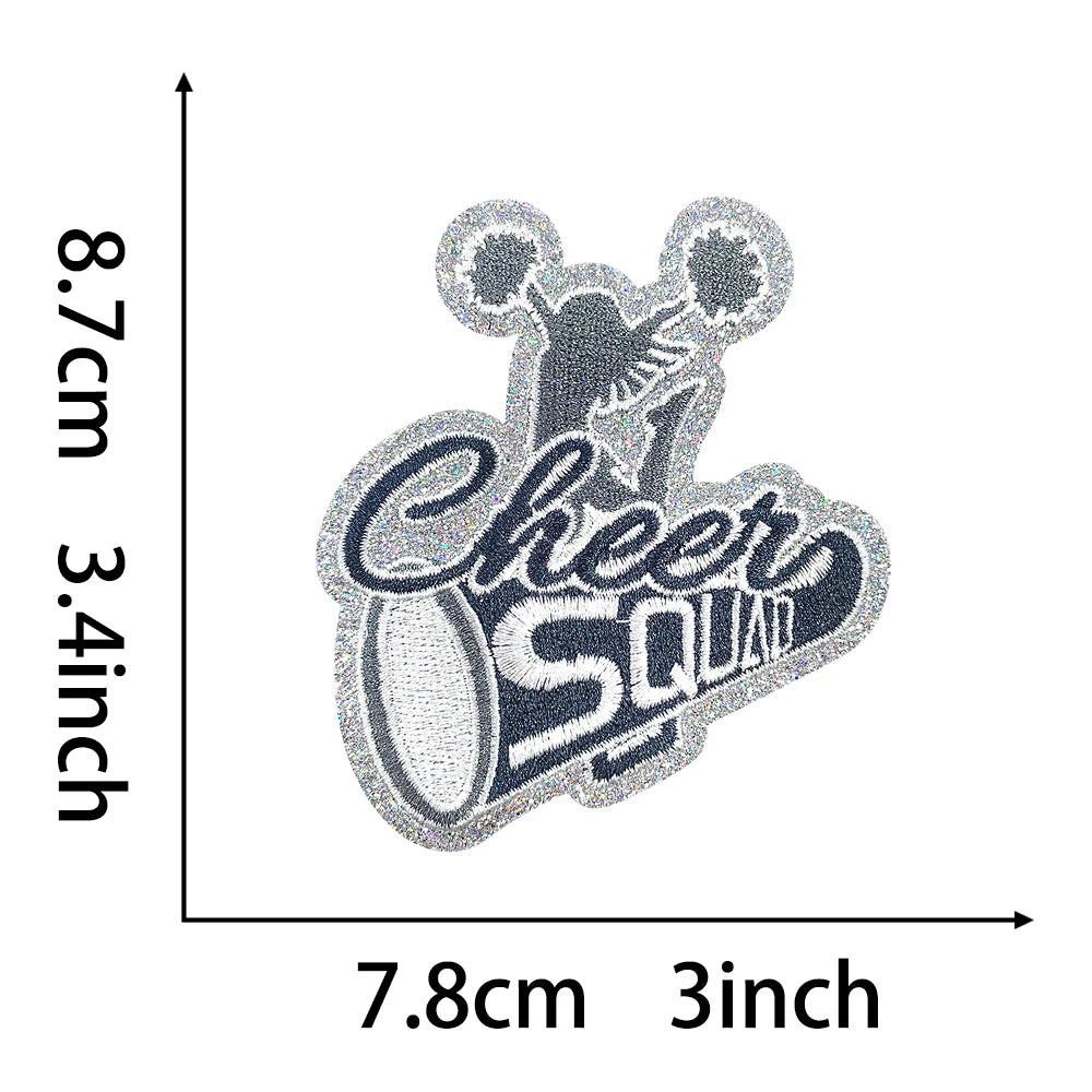 Cheer sqund Girl Patch