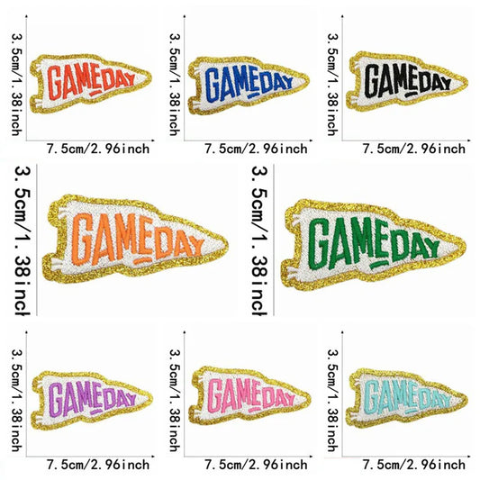 Trendy Game Day Sports Hat-Iron-On patch - Clpatch