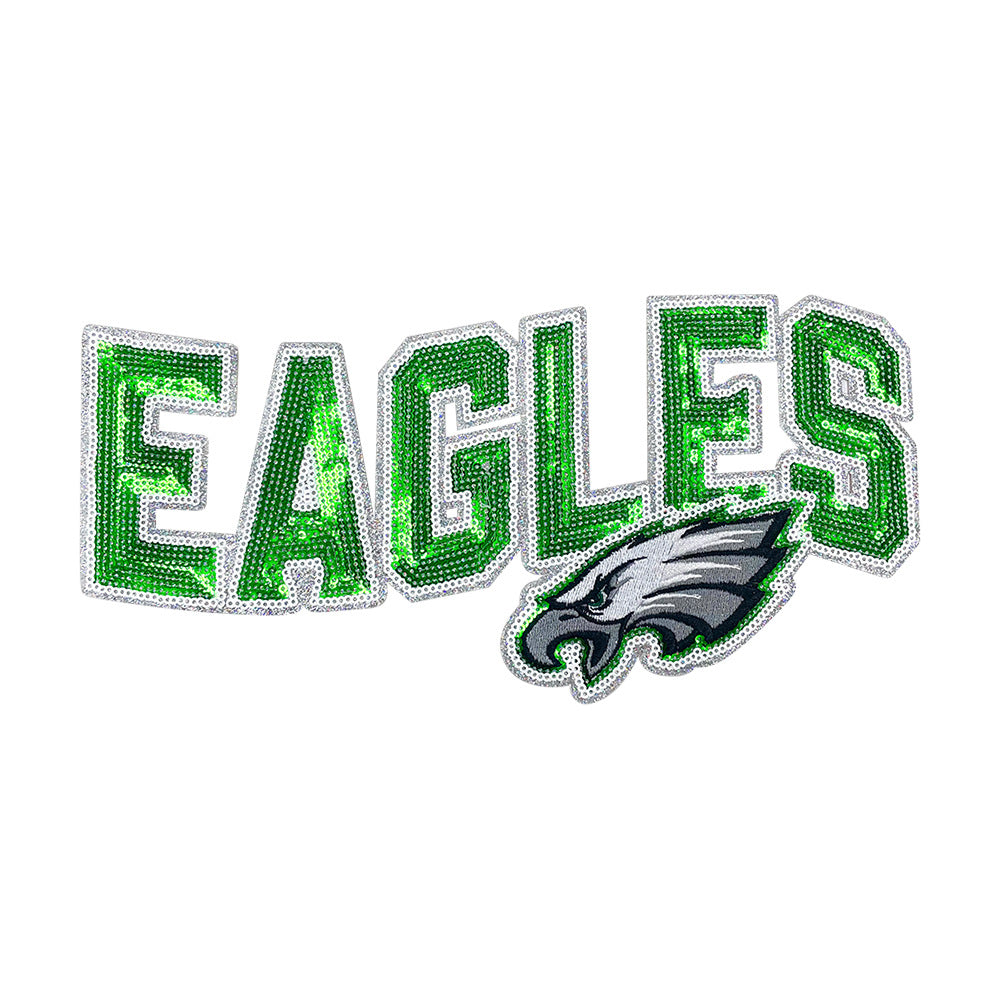 football team logo game day embroidery cloth sticker large cloth sticker DIY large