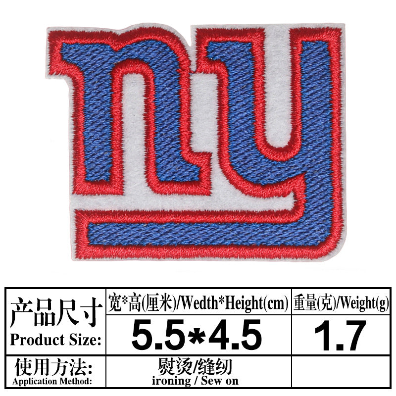 Embroidery New football Team Patches - Clpatch