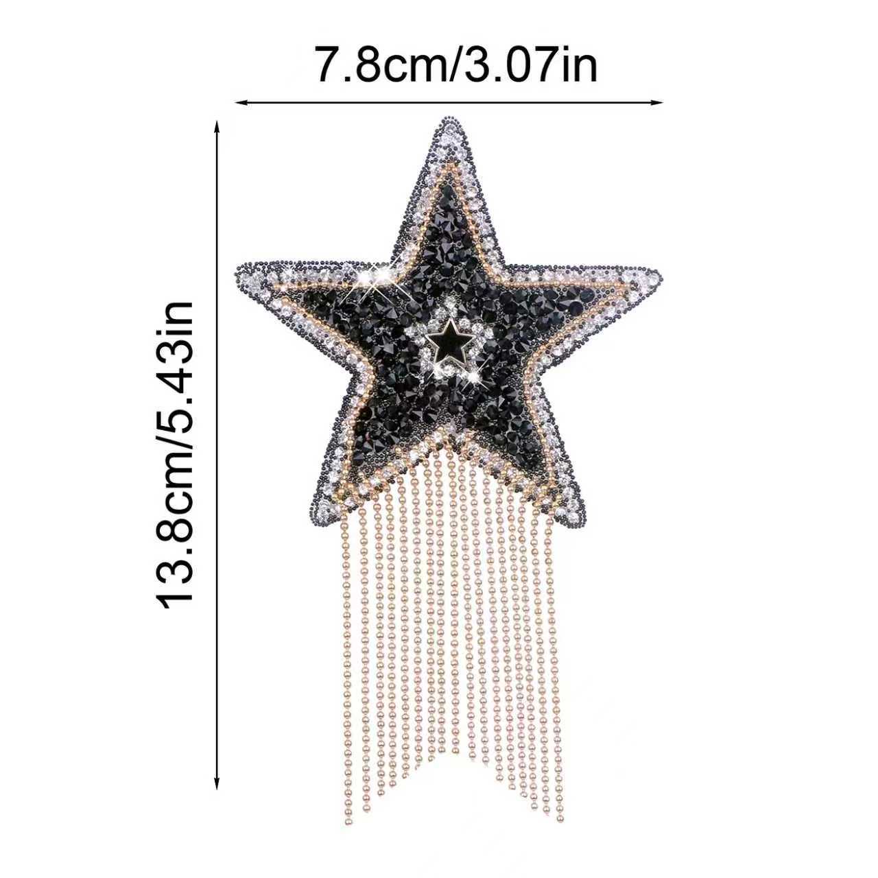 ive-pointed star patch