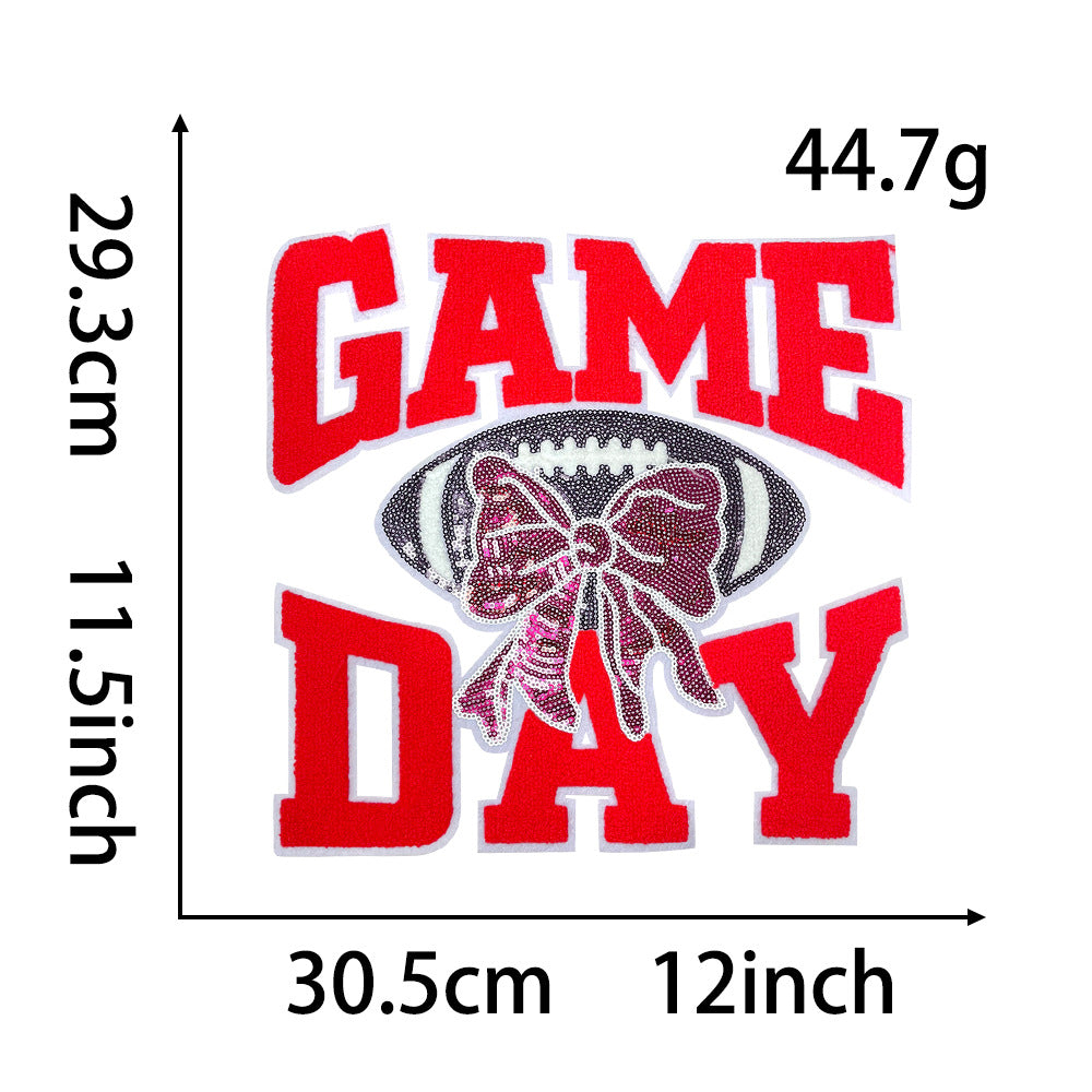 gameday football patches