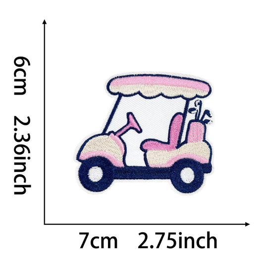 Golf patch Golf car