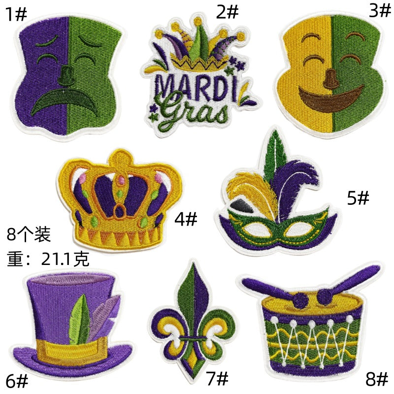 Mardi Gras Patch