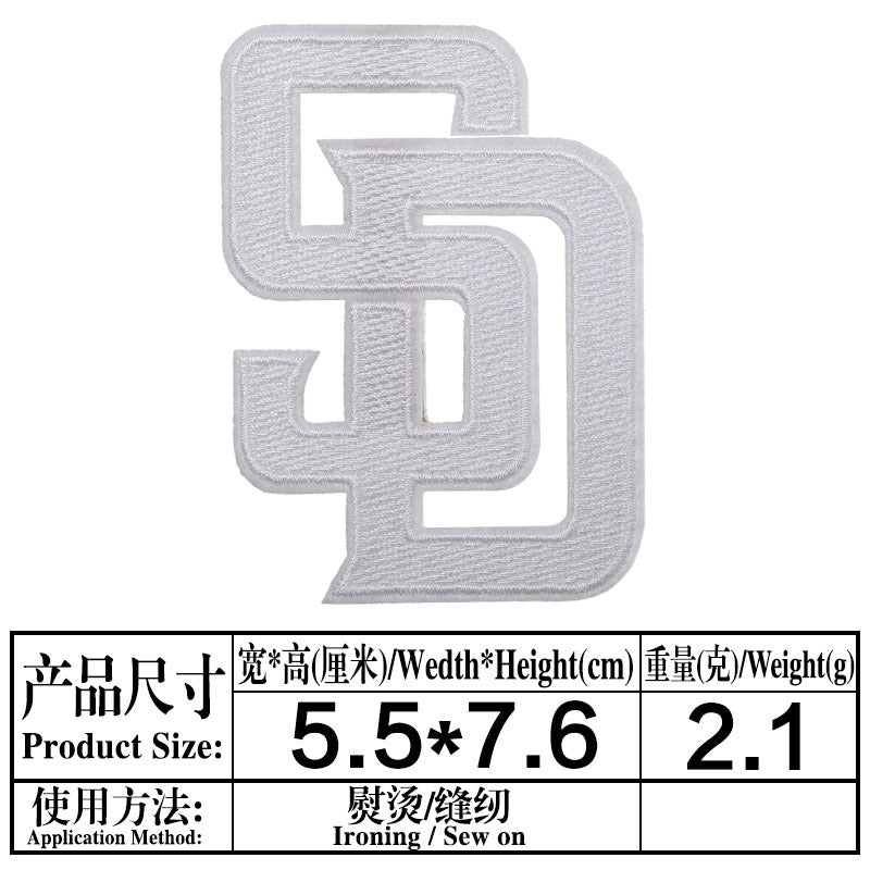 Sport baseball team logo embroidery patch - Clpatch