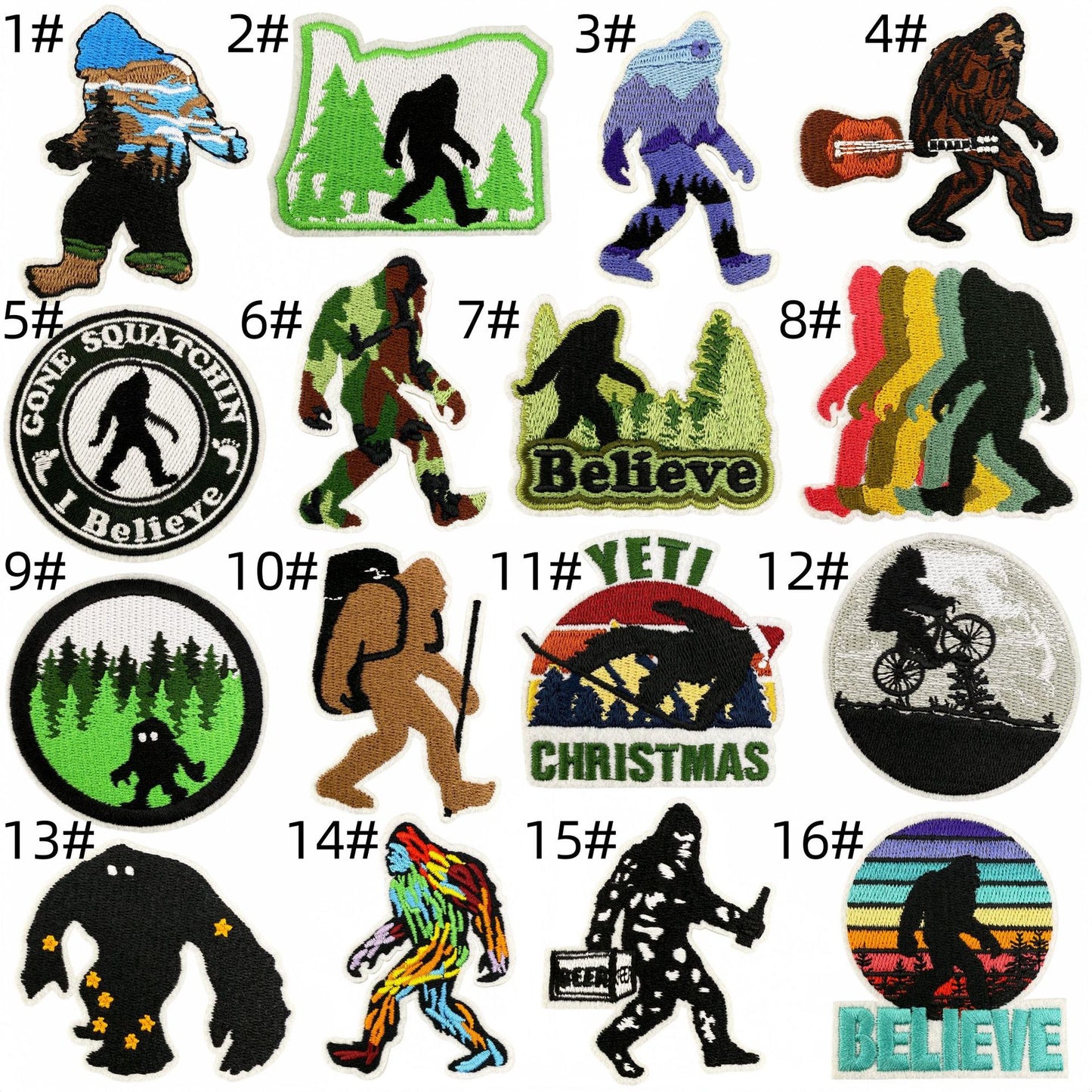Orangutan patch Savage Big foot patch