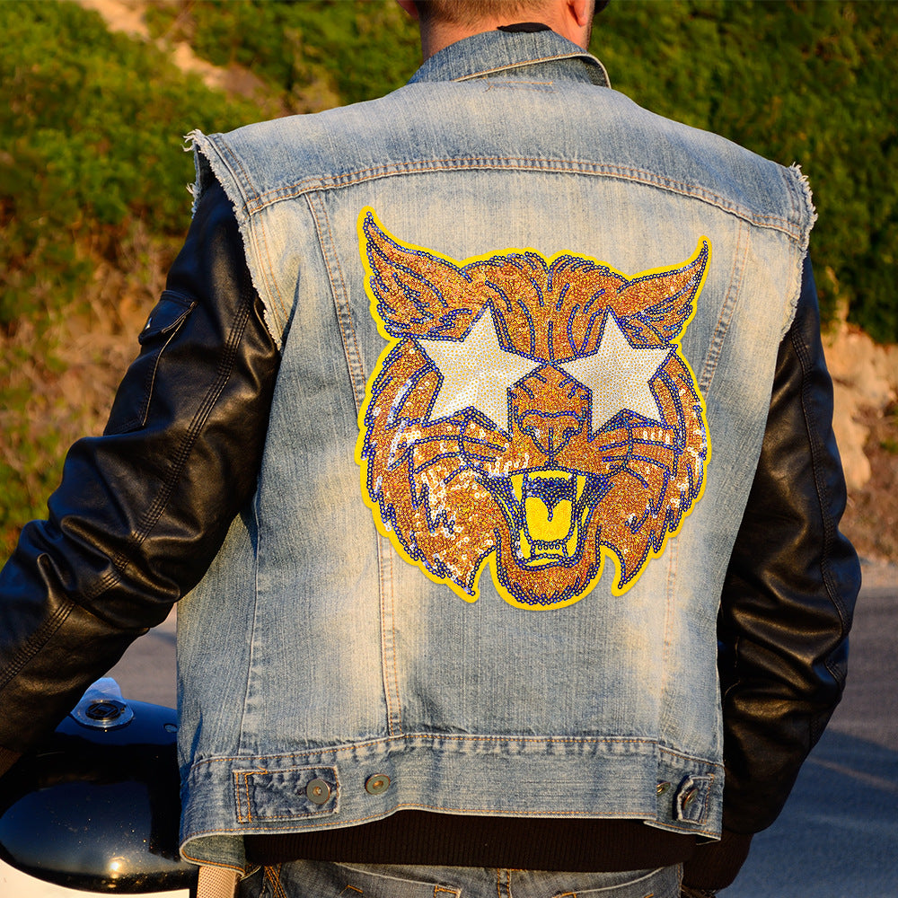 wildcats Sequin patches