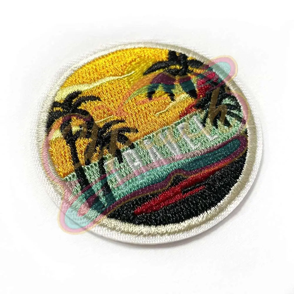 Outdoor Camping Embroidered Iron On Patches,Vintage Retro Patches,Mountain Camping Adventure Patch for bag,DIY,Jeans,Clothing - Clpatch