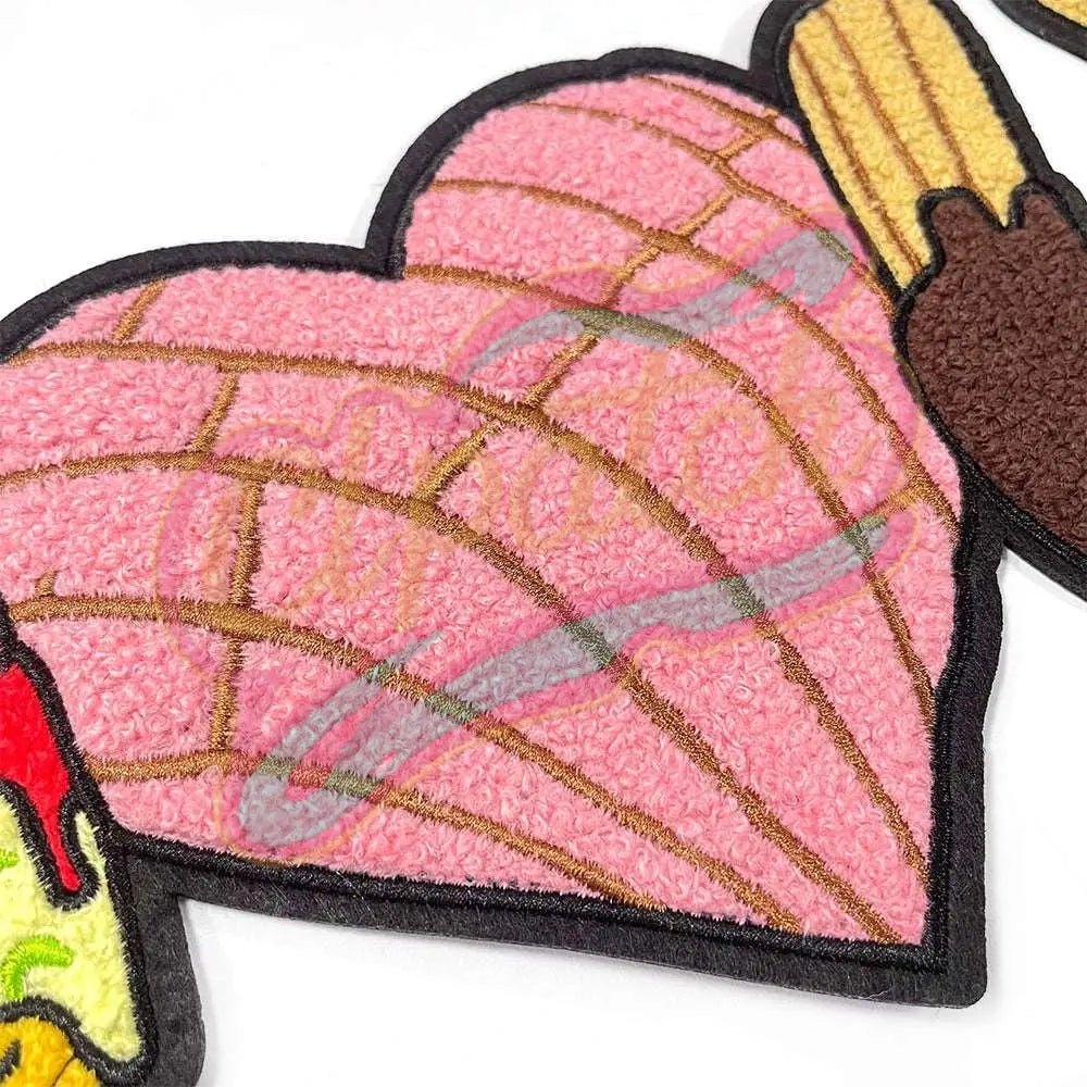 Sweet things-I LOVE U chenille patch - Clpatch