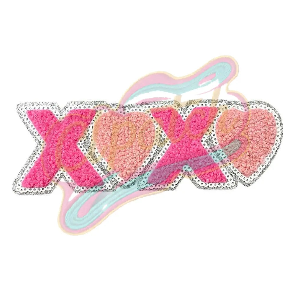 Valentine's Day Xoxo, love sweater embroidered patch - Clpatch