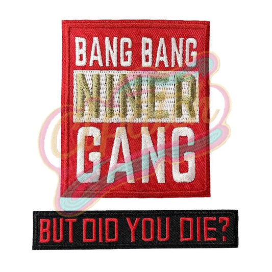 shooting adhesive for hat -jacket embroidery patches - Clpatch