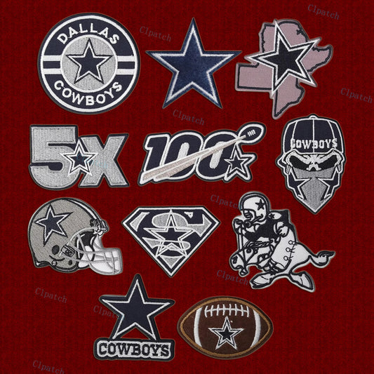 Sport Football Team LOGO Embroidery Dallas Cowboys Patches