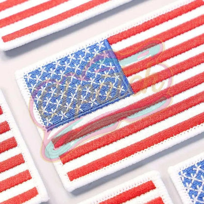 10 pcs United States of America Flag Patch - Clpatch