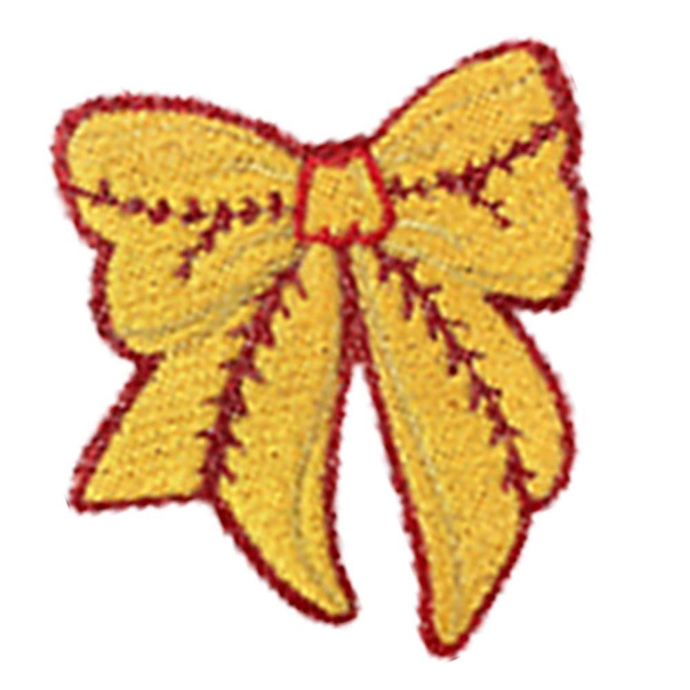 Baseball Iron On Patches Yellow 15Pcs