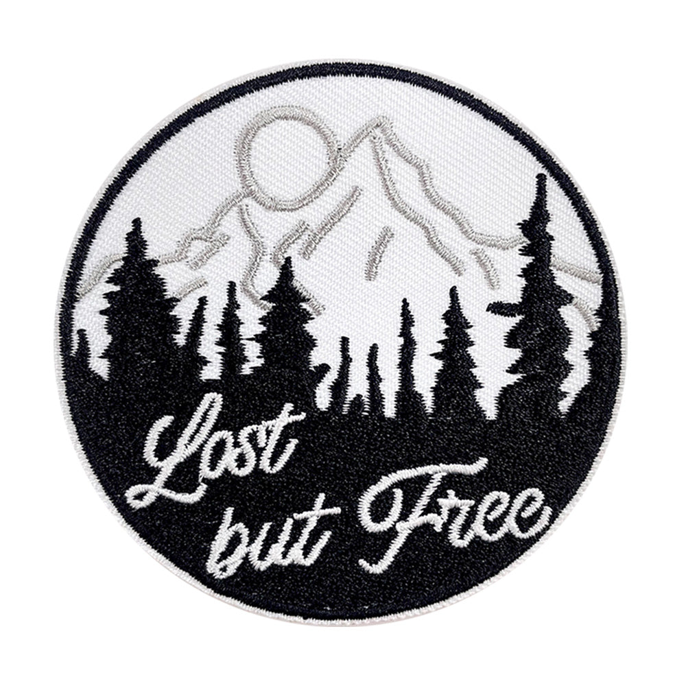 13Pcs Outdoor Patches Themed Mountain & Camping Iron On Patches