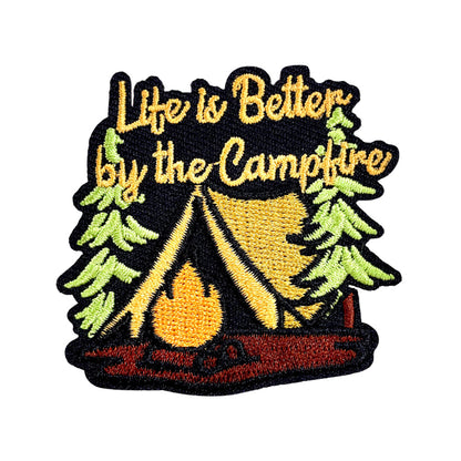 13Pcs Outdoor Patches Themed Mountain & Camping Iron On Patches