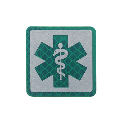 International Rescue Medical First Aid Red Cross Badge Rescue Snake Embroidery PVC Arm Velcro Morale Badge