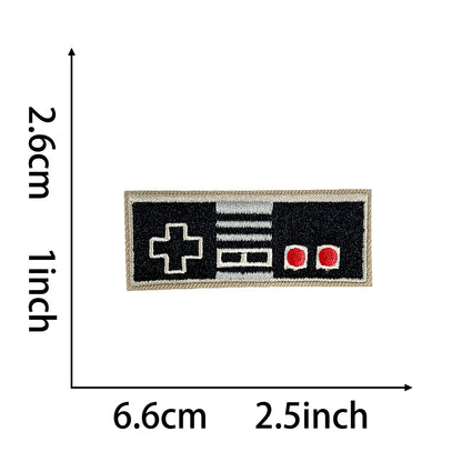 Super Mario Iron On Embroidery Patches 25Pcs, Cute Game Character Appliques, Cartoon Mario Luigi Kirby Bowser Mushroom Coin Star Badges for Clothing, Backpacks, Jackets & Hats, DIY Craft Decor