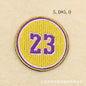 NBA Kobe Curry Jersey Number Digital Patch