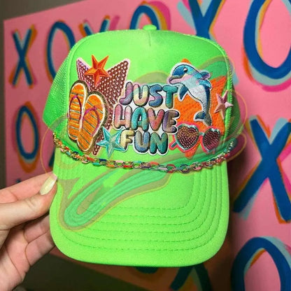 18 pcs California summer travel embroidery patch - Clpatch