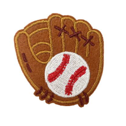 Baseball Iron On Patches Yellow 15Pcs
