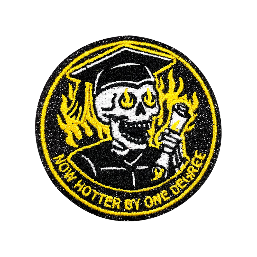 12Pcs Graduation Embroidered Iron-On Patches