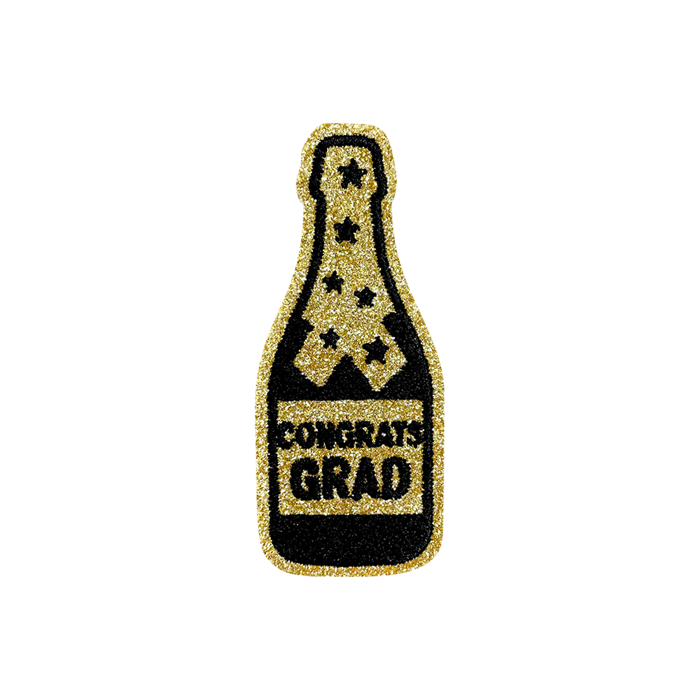 12Pcs Graduation Embroidered Iron-On Patches