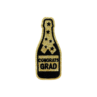 12Pcs Graduation Embroidered Iron-On Patches