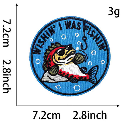 9Pcs Fishing Patches