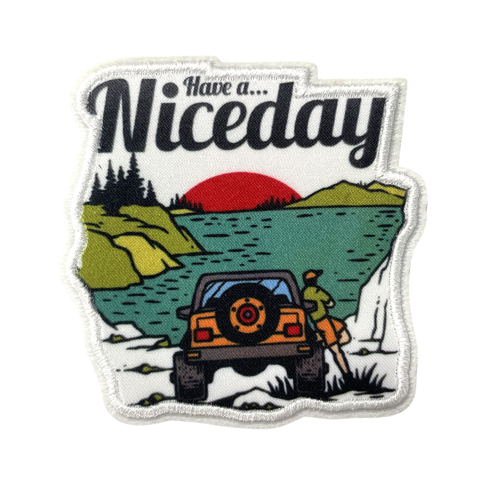 13Pcs Outdoor Camping Embroidered Iron On Patches