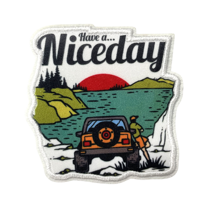 13Pcs Outdoor Camping Embroidered Iron On Patches