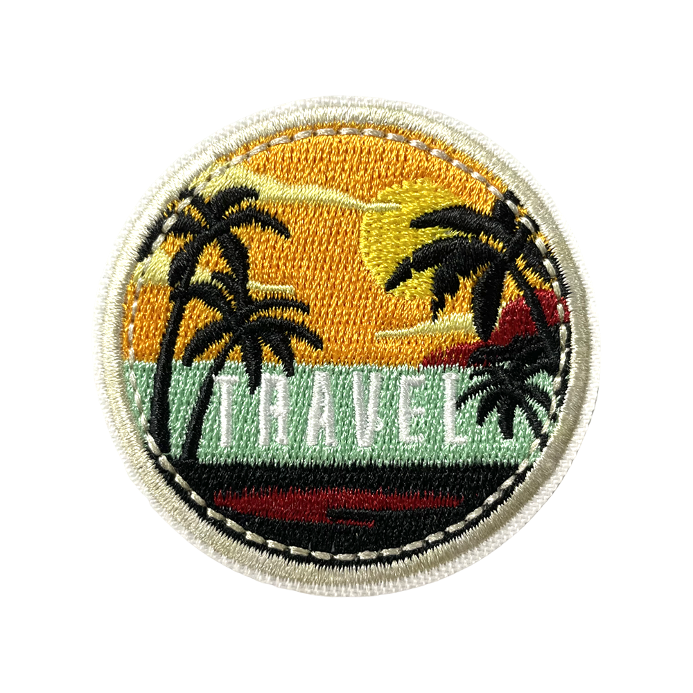13Pcs Outdoor Camping Embroidered Iron On Patches