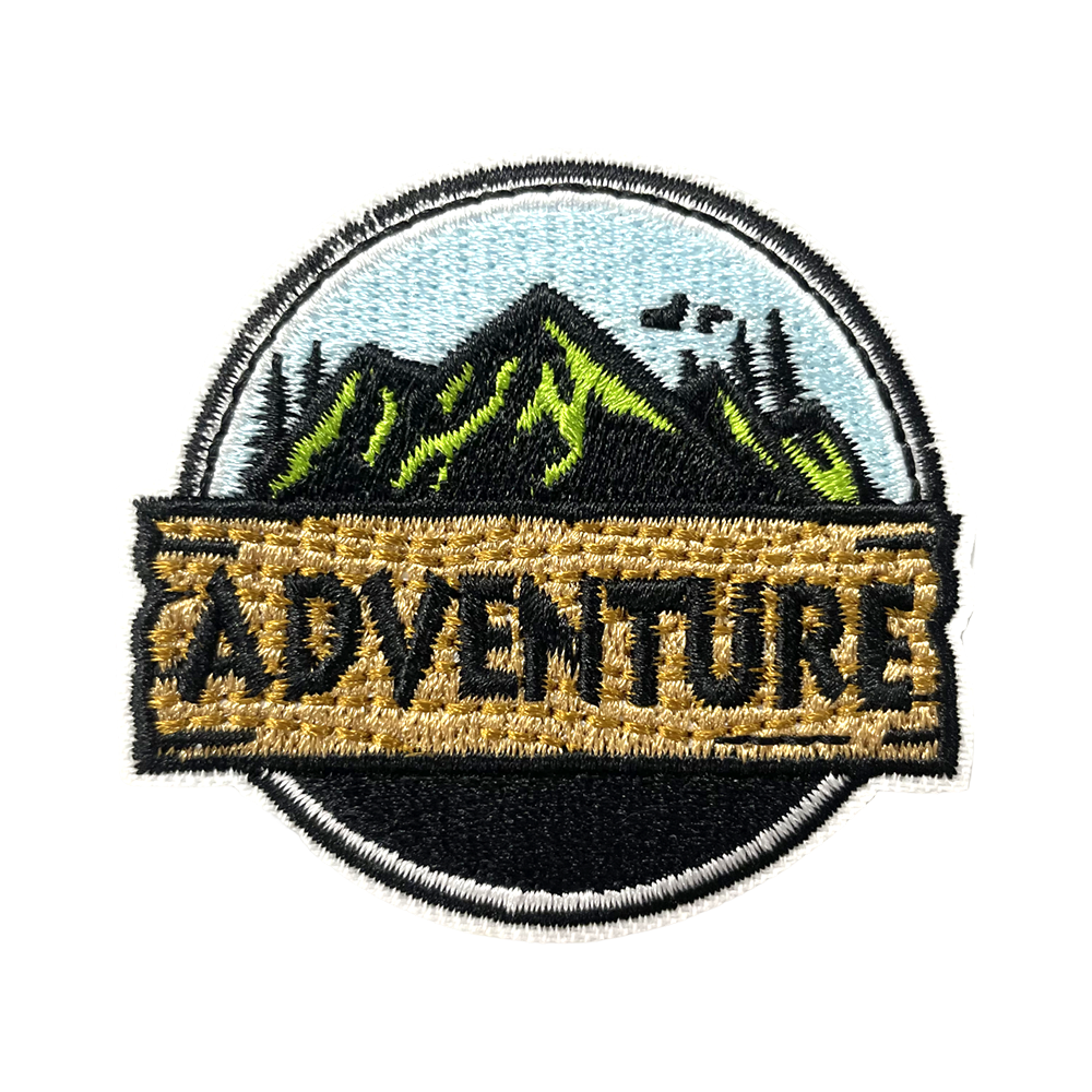13Pcs Outdoor Camping Embroidered Iron On Patches