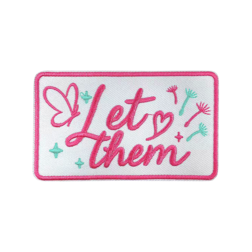 Patches Funny Words 10 Pcs Preppy Style Set