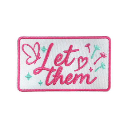 Patches Funny Words 10 Pcs Preppy Style Set