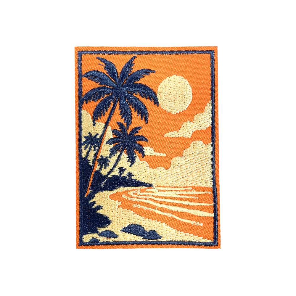 5Pcs Travel Embroidered Iron-On Patches