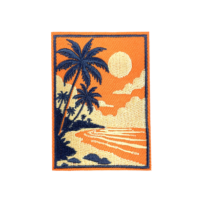 5Pcs Travel Embroidered Iron-On Patches