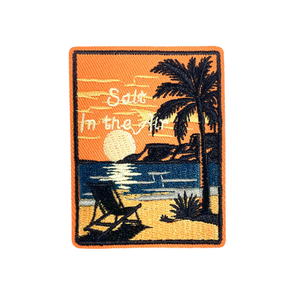 5Pcs Travel Embroidered Iron-On Patches