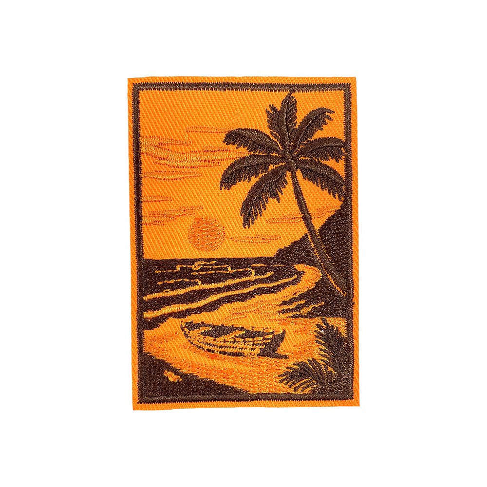 5Pcs Travel Embroidered Iron-On Patches