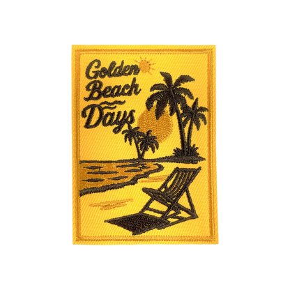 5Pcs Travel Embroidered Iron-On Patches