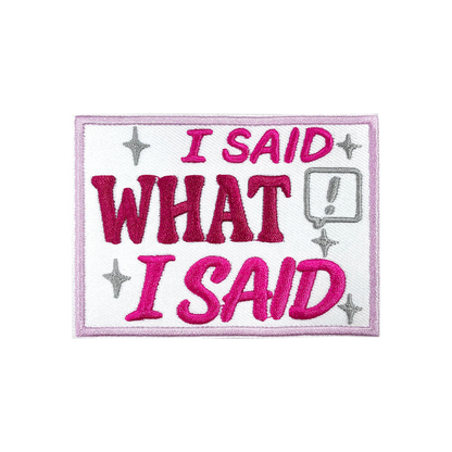 Patches Funny Phrases 10 Pcs Preppy Style Set